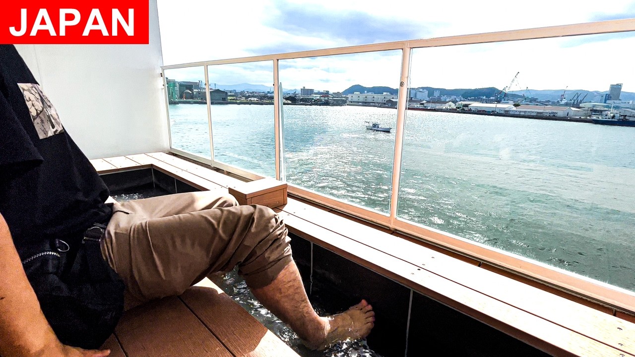 Japan's Stylish New Ferry Trip in The Seto Inland Sea - Takamatsu to Kobe