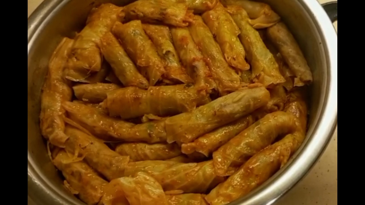 Etli Lahana Sarması