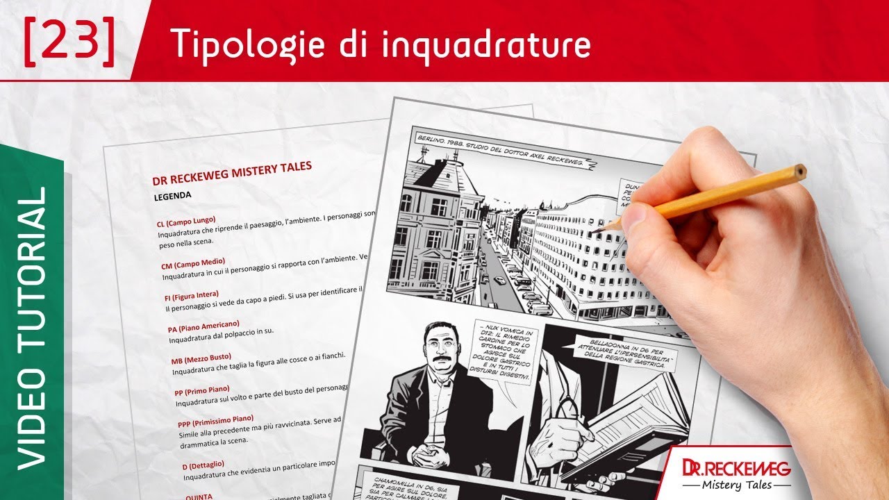 Tipologie di inquadrature - Come disegnare un fumetto