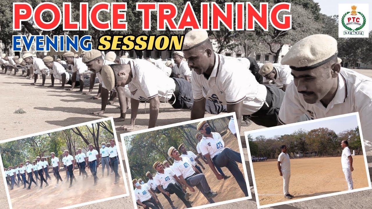EVENING TRAINING SESSION IN PTC AMBERPET 2024 BATCH || TS CONISTABLE LATEST UPDATES || #tslprb