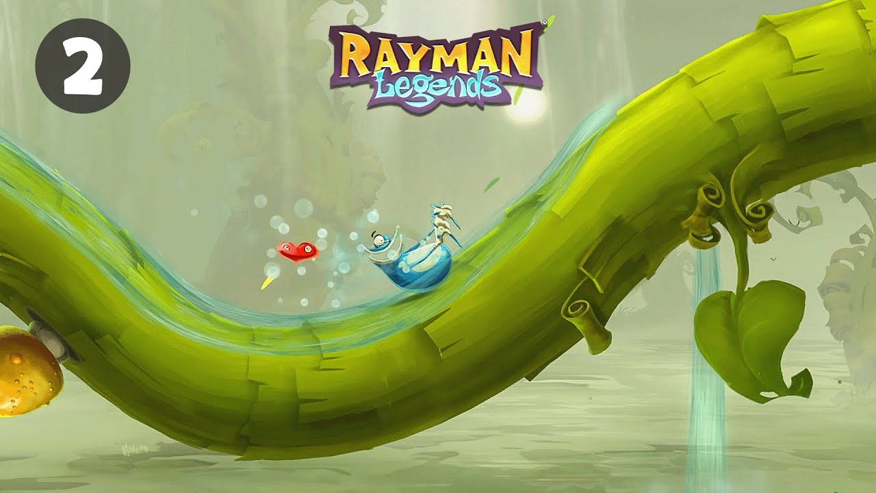 DESLIZANDO E VOANDO - Rayman Legends - Parte 2