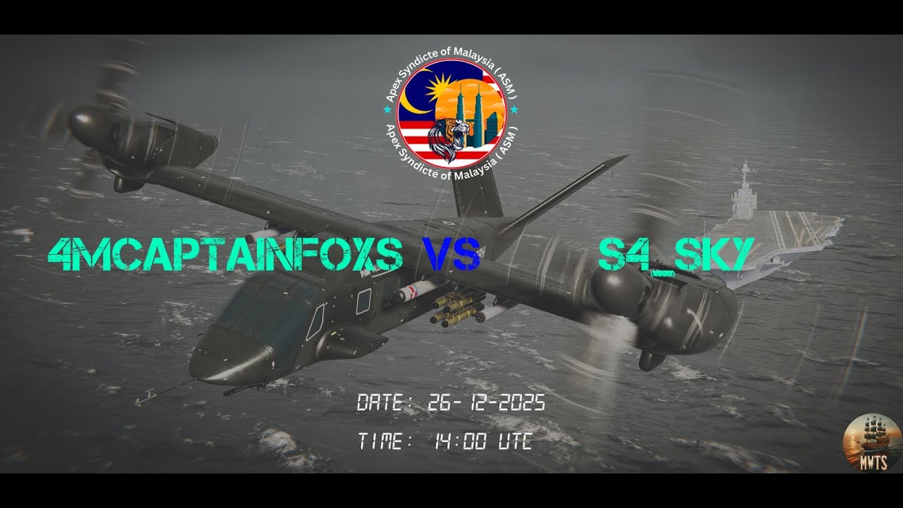 Round 6  |  4MCAPTAINFOXS vs S4_SKY  |  Crimson Horizon  |  ASM