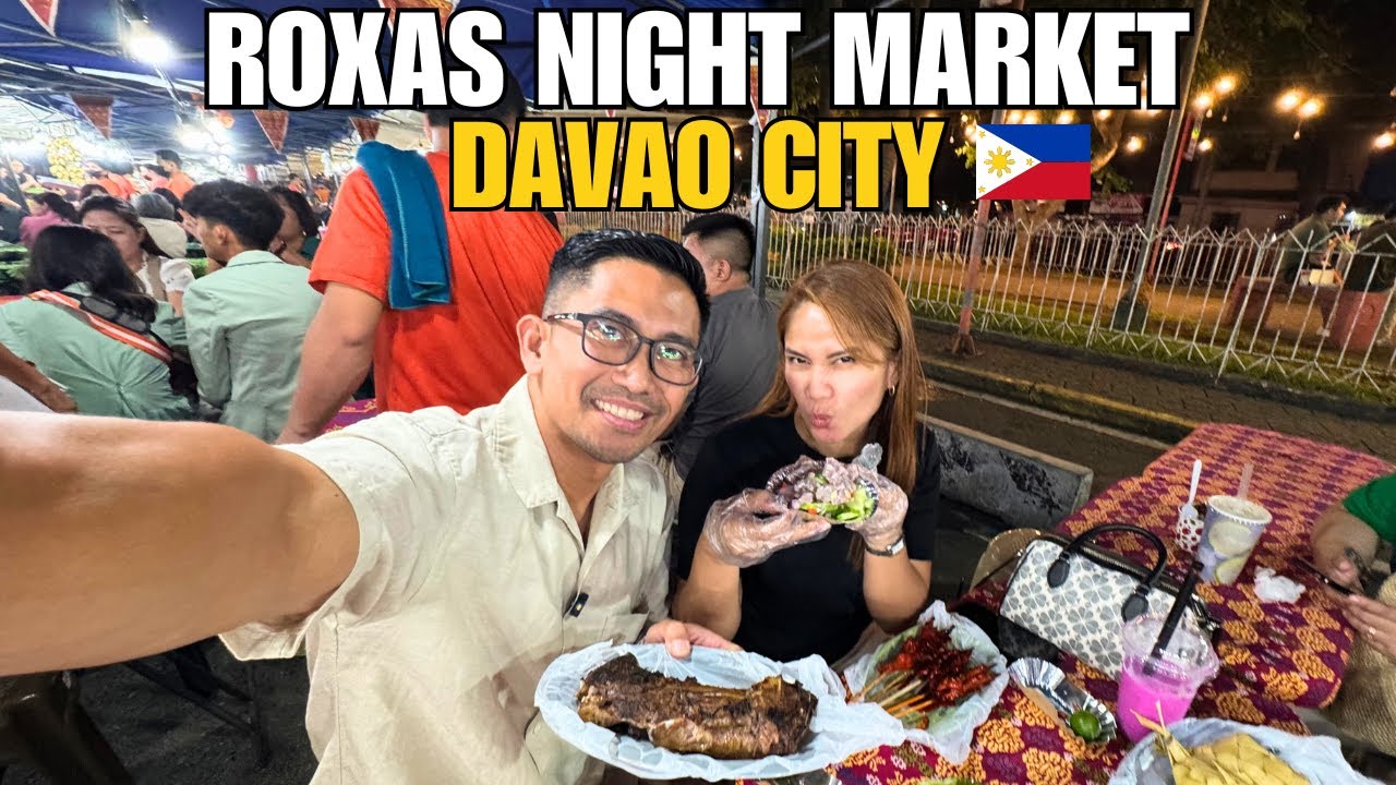 Street Food Adventure at Roxas Night Market, Davao