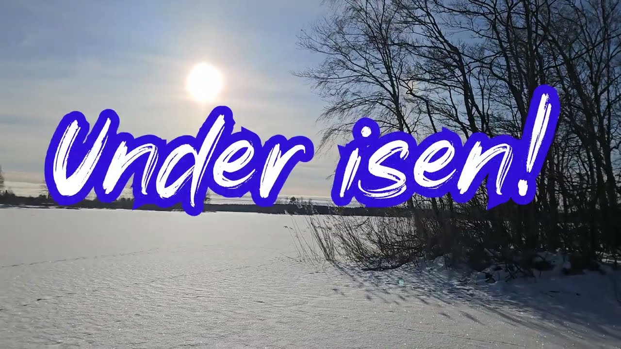 Under isen i Storsjön!