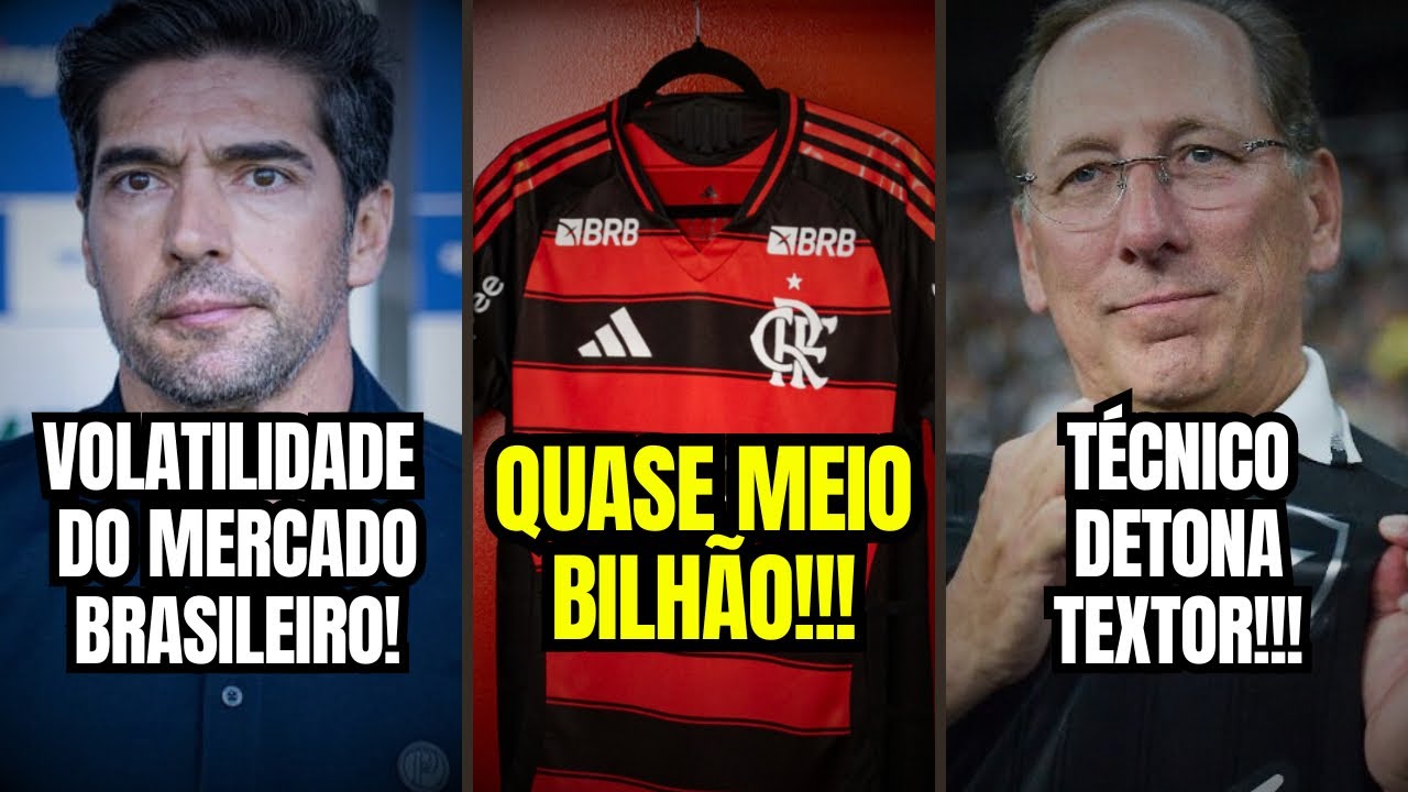SURREAL! Camisa do Flamengo ATINGE VALOR MAIOR! Textor FRITADO! Brasil é MÁQUINA de DEMITIR técnico!