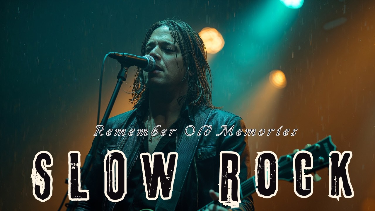 Slow Rock Romantic Hits – Best Slow Rock Songs for Sad Feelings, Lonely Nights & Calm Relaxing Time