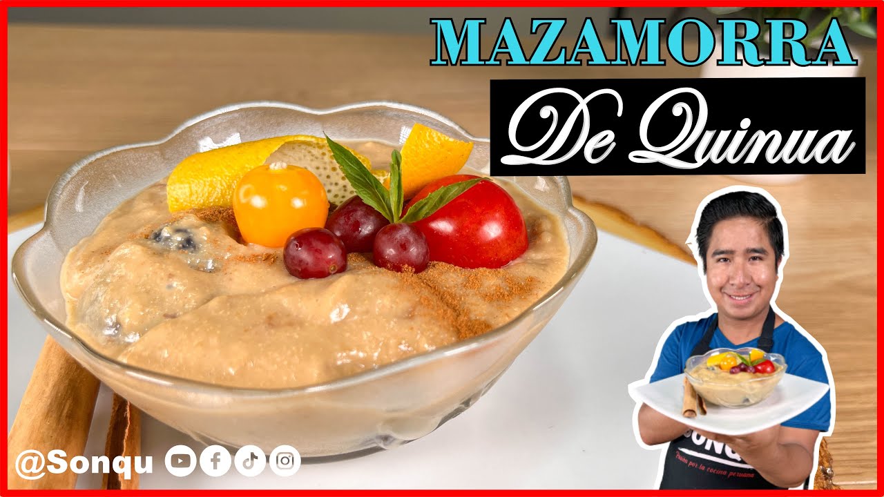 Mazamorra de Quinua - Un postre DELICIOSA Y NUTRITIVA | COMIDA PERUANA
