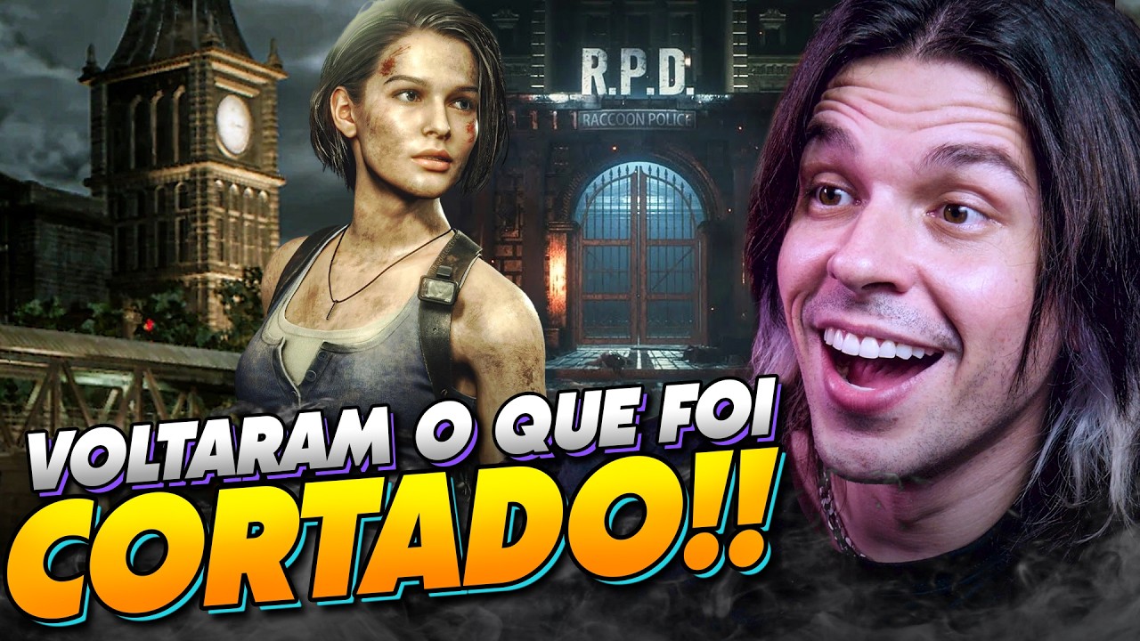 FÃS estão REFAZENDO o REMAKE de RESIDENT EVIL 3!!!