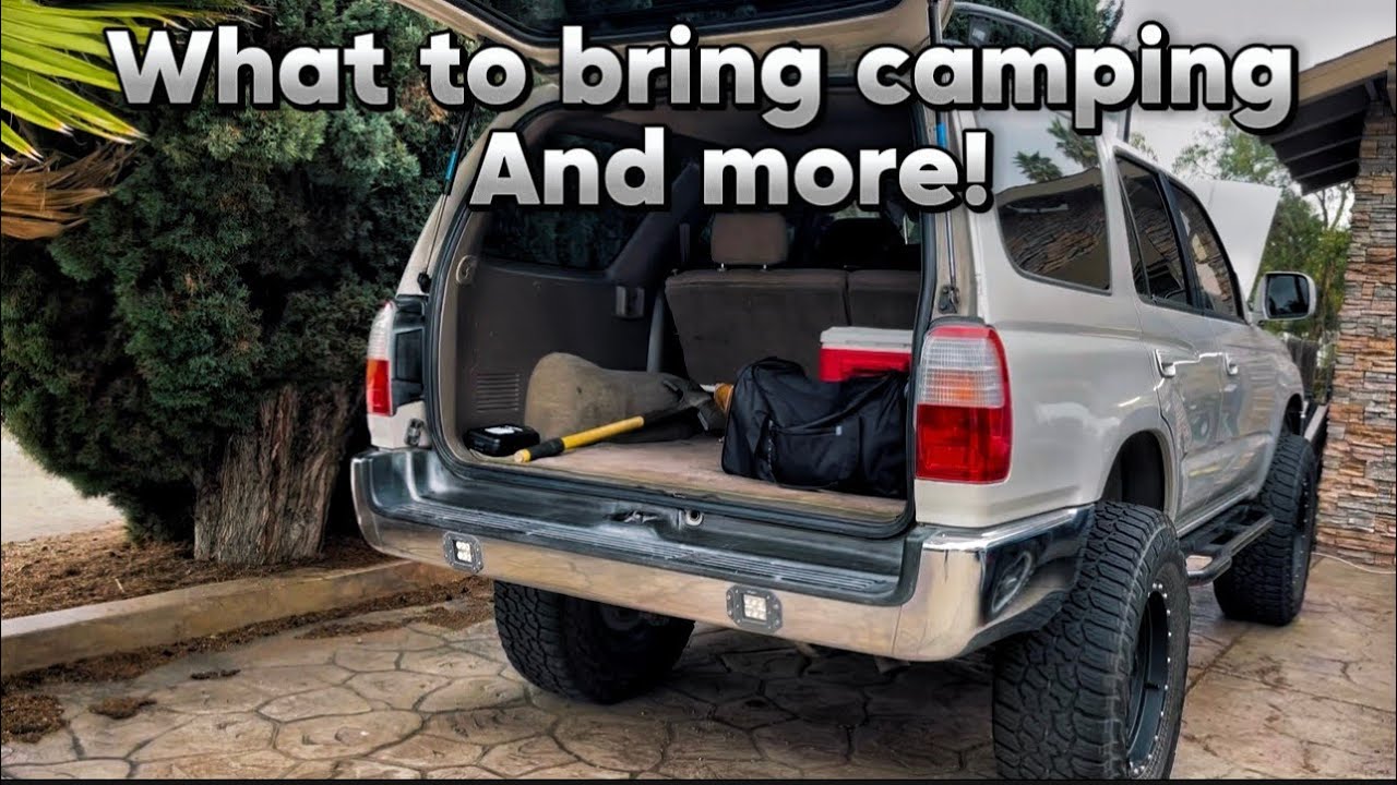 What to bring camping and more EP -10