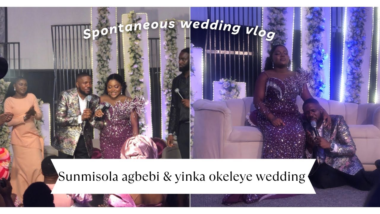 Sunmisola agbebi glamorous wedding turned intense worship .