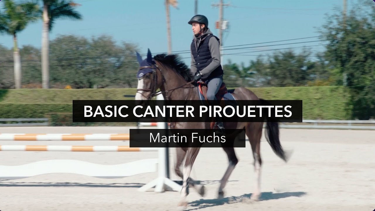 Martin Fuchs Teaches Riding the Turn - Basic Canter Pirouettes