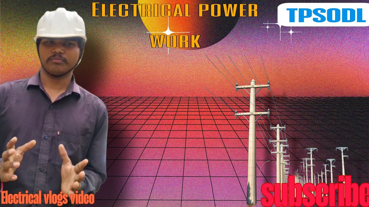 Electrical power supply work blog video# Electrical distribution work blog video#⚡⚡🇮🇳🇮🇳