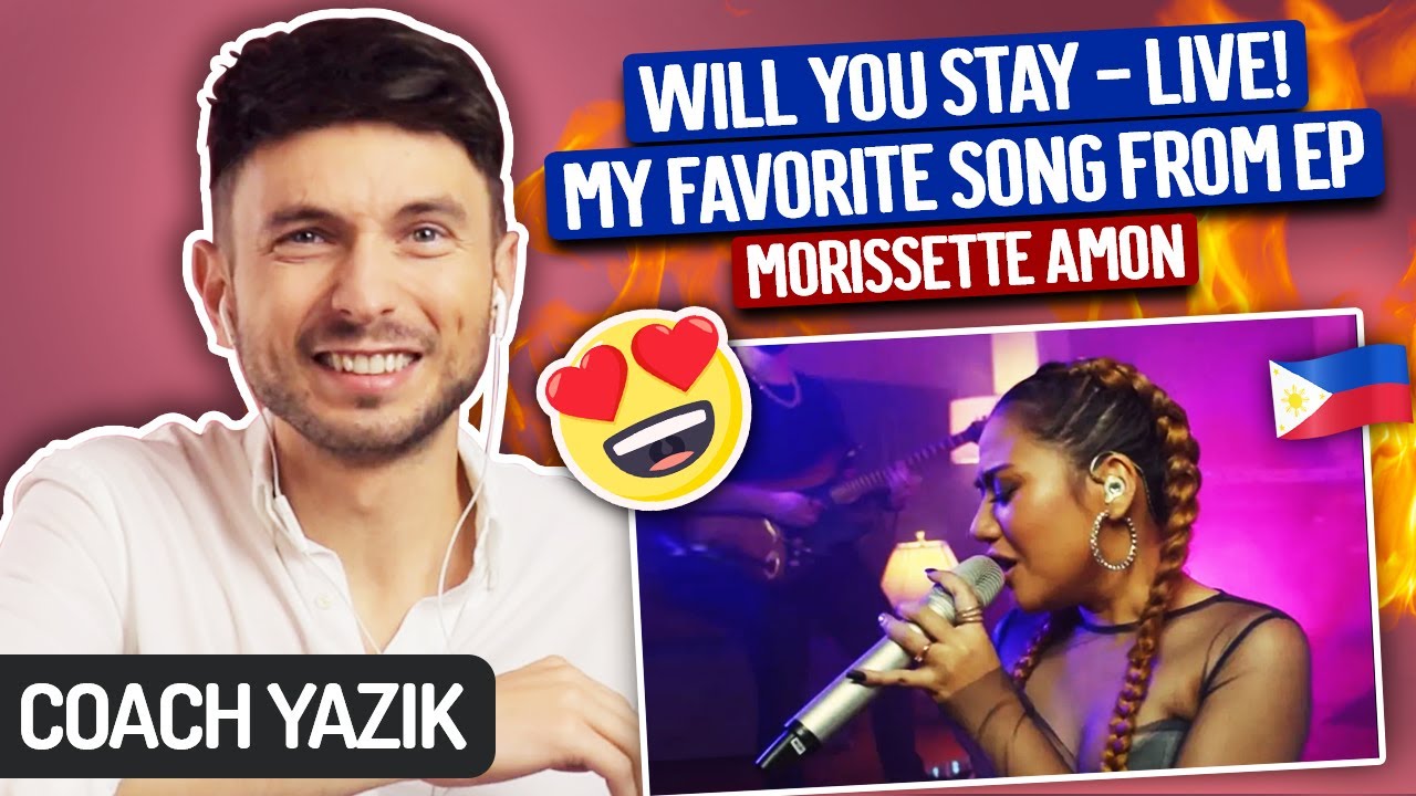 YAZIK reacts to WILL YOU STAY - Morissette Amon | Live Performance