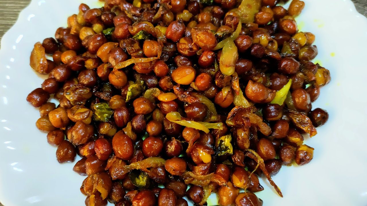 Simple Chana Fry - बिना मसाला का | झारखंड के हर गांव के बाजार में मिलने वाली चना फ्राई | chana fry