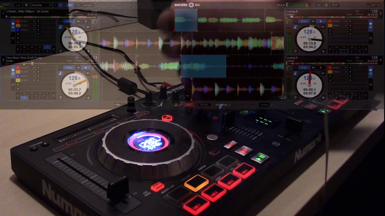 6 Tracks in 10 Minutes on Numark Mixtrack Platinum (Maxim Lindner Live Mix) [SickBeats.de]
