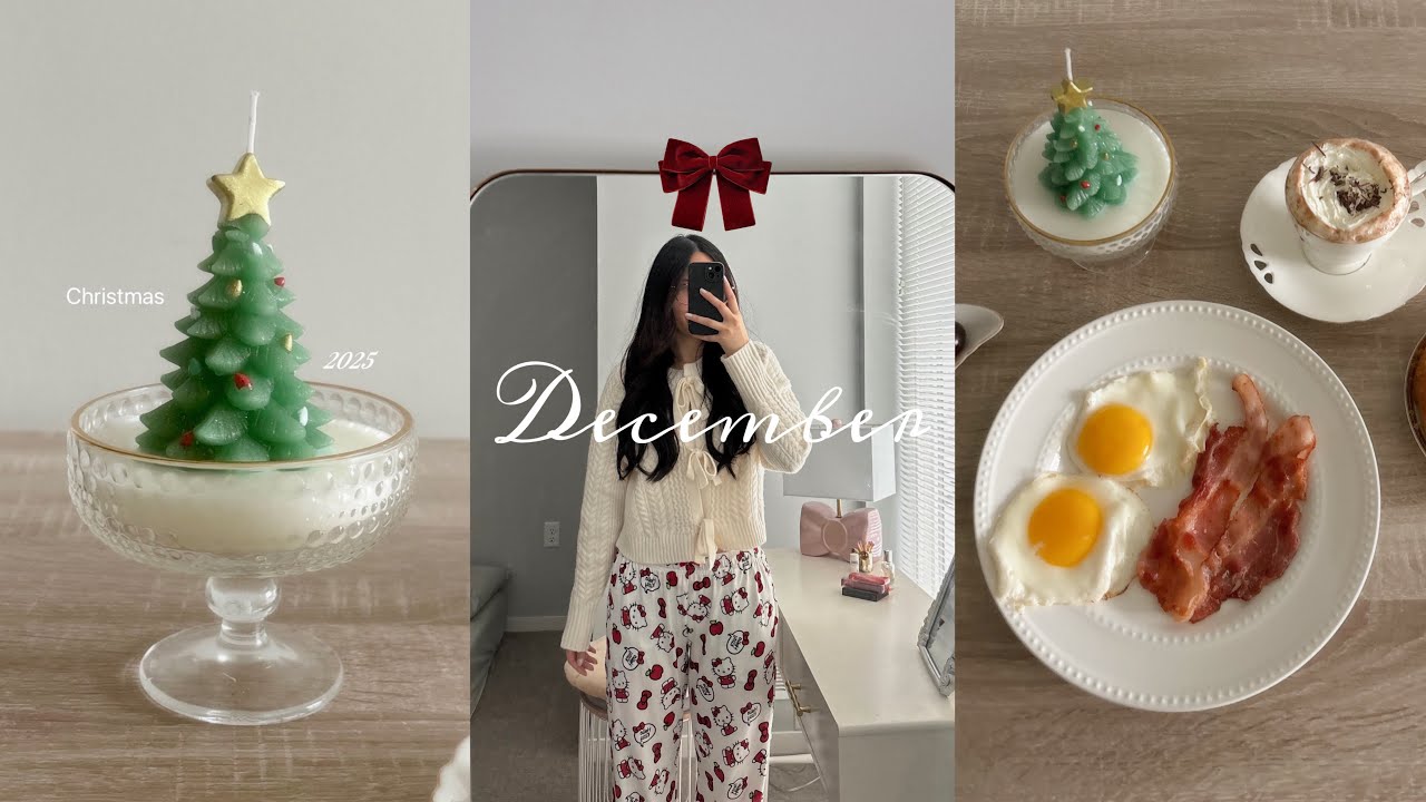 December | Glow light festival, Nico's tacos agave bar, Christmas shopping 🎄✨🎁