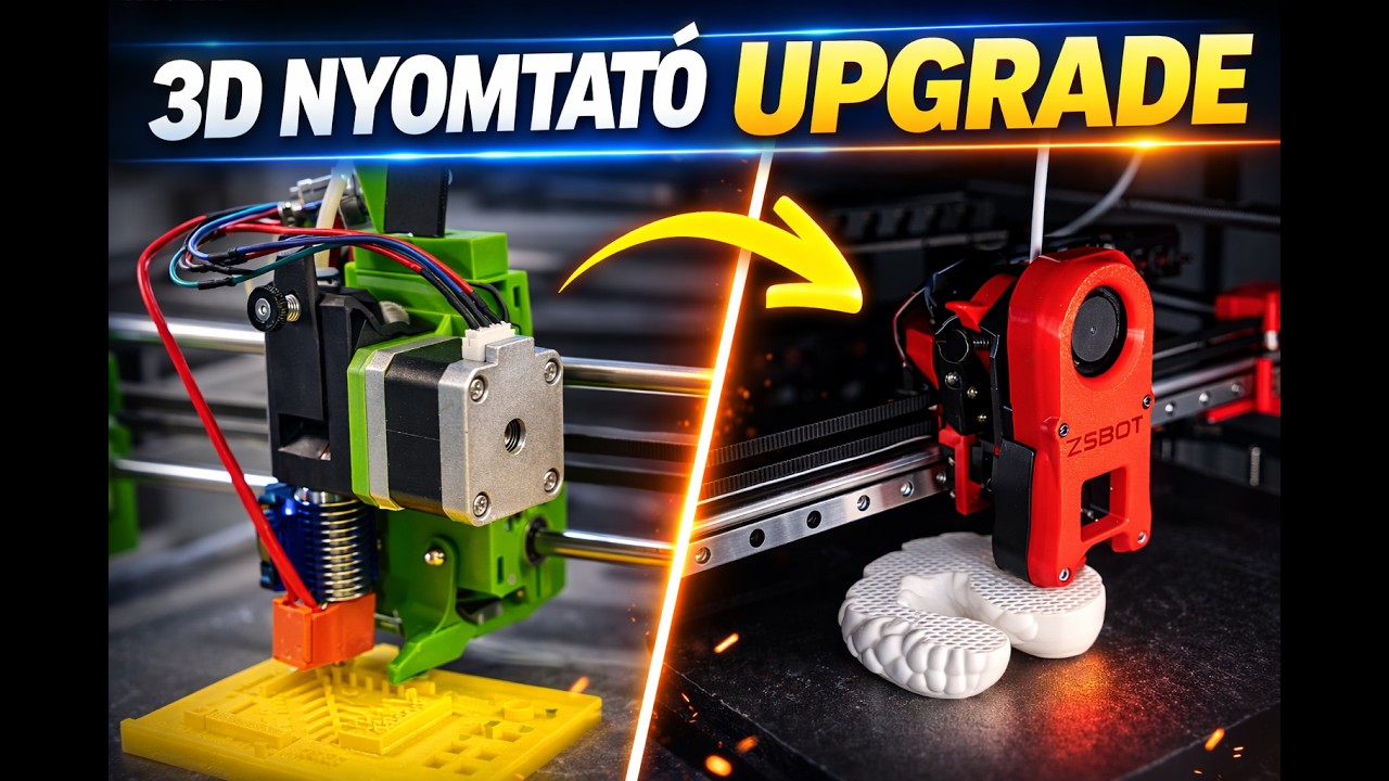 3D nyomtató fejlesztése, modernizálása