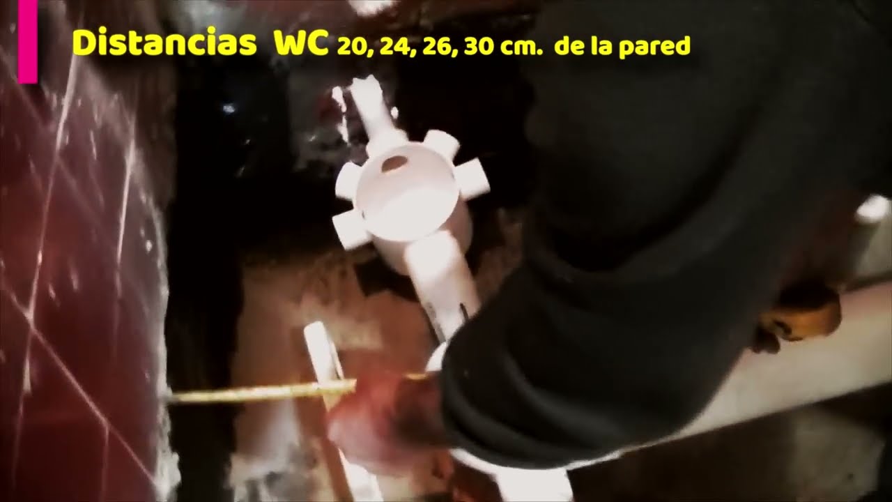 Como instalar los desagues PVC del Baño Completo #drenaje