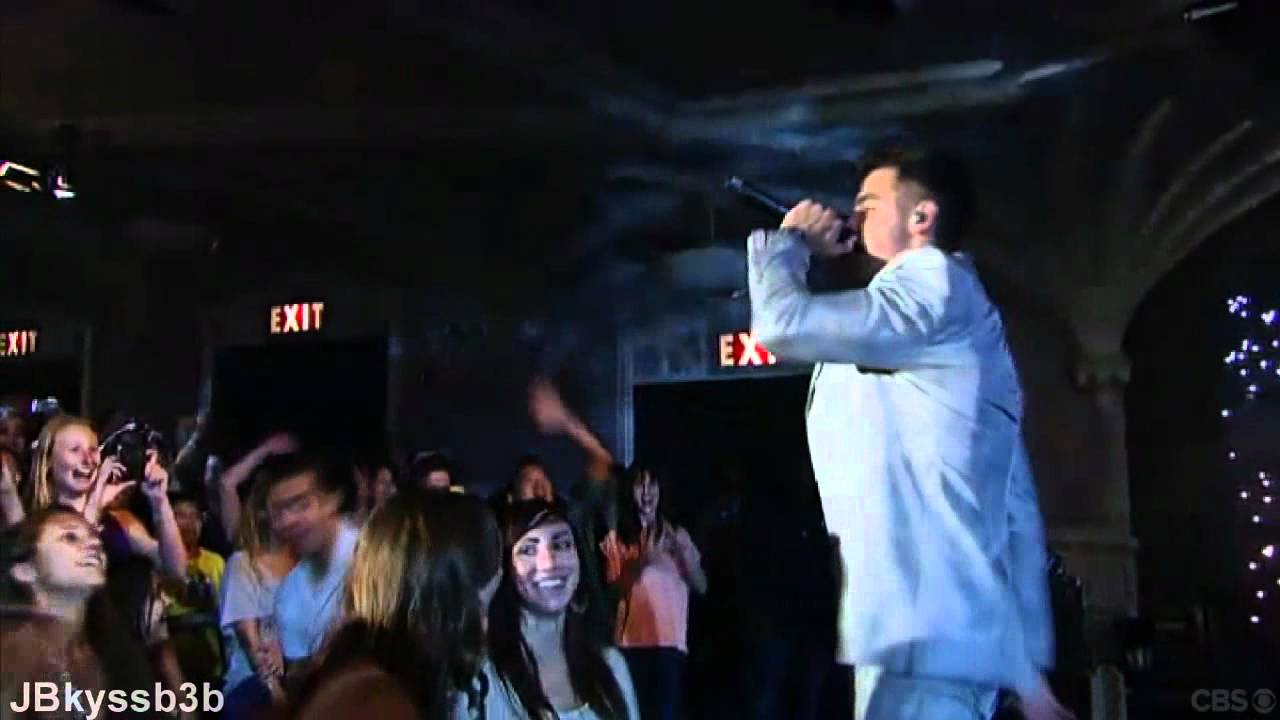 Joe Jonas - Love Slayer live on Late Show with David Letterman 2011