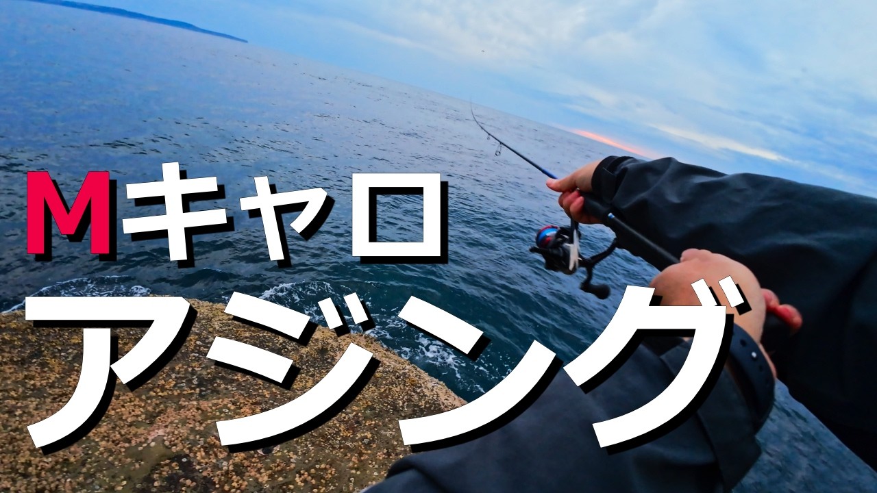 アジやサバが入れ食い！Mキャロアジングまじ釣れる！