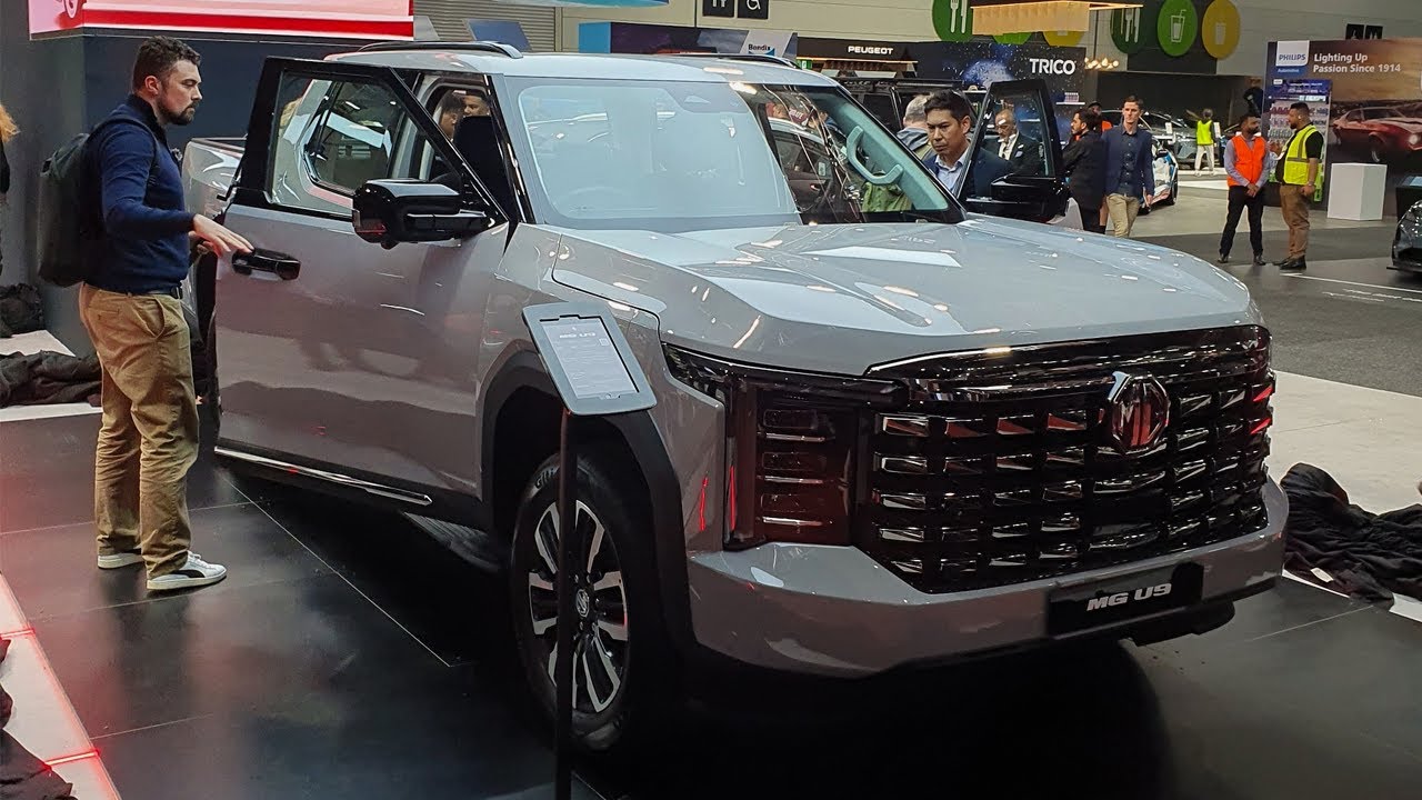 Первый взгляд на MG U9 2026 года: китайский пикап, который вас шокирует