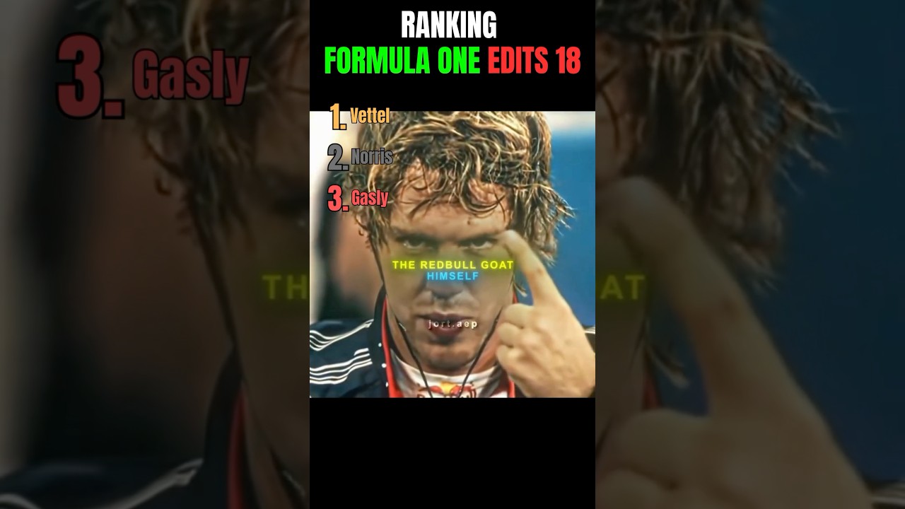 Ranking F1 EDITS pt.18!!🥶😳 #ranking #formula1 #f1 #shorts