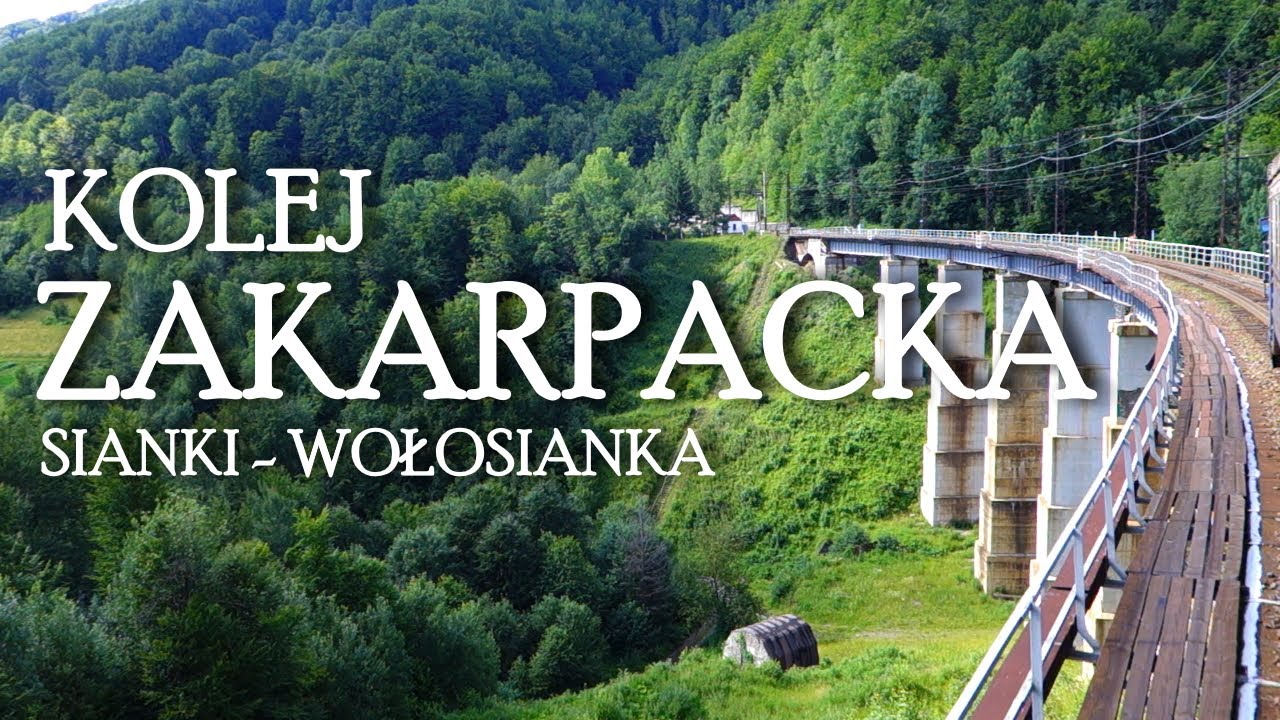 Kolej Zakarpacka Sianki Wołosianka Ukraina 2018