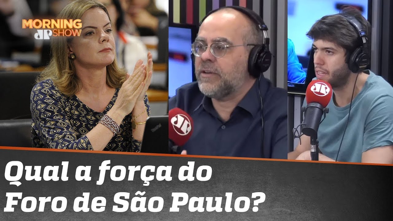 Alexandre Borges e Caio Coppolla: o tamanho e o peso do Foro de São Paulo