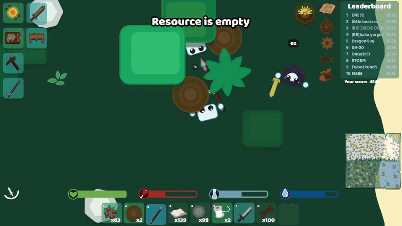 Trap trolling in starve.io