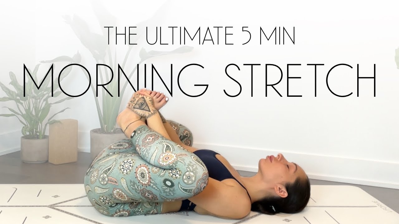 5 Min Morning Yoga for Beginners | 30 Day Yoga Challenge | DAY 13