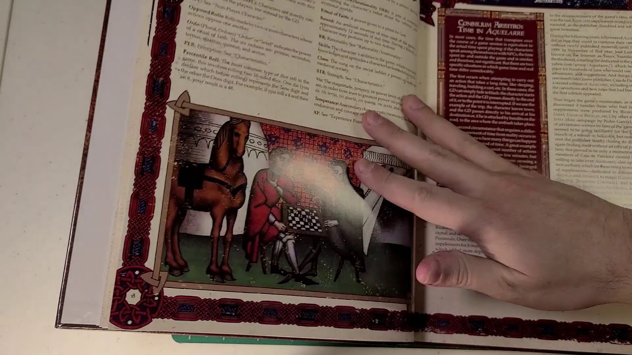 A Chaosium Shipment Unboxing of Aquelarre