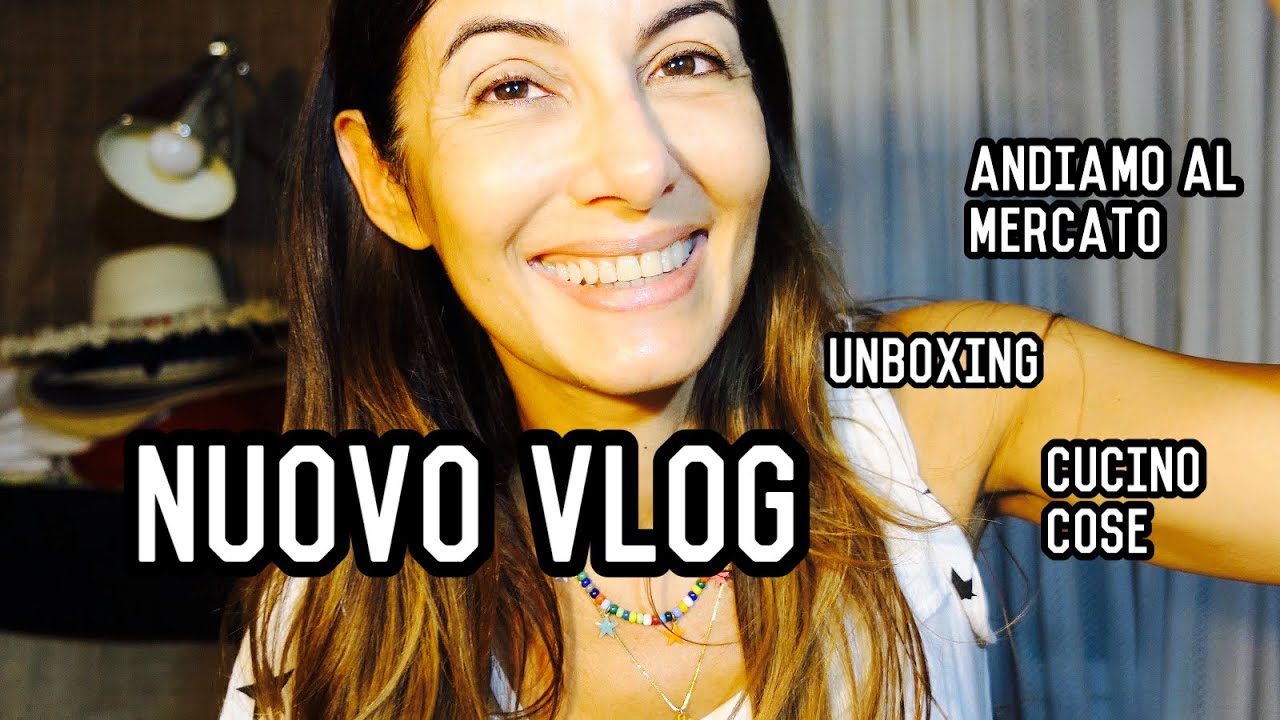 VLOG MERCATO CON ME, CUCINIAMO E SPACCHETTIAMO