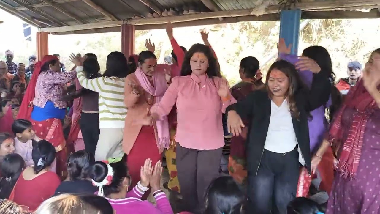 महाशिवरात्री को दिन पाँडेनी गाउँपालिका सत्ताले मा भयो  निकै  रमाइलो  भाजन किर्तन 