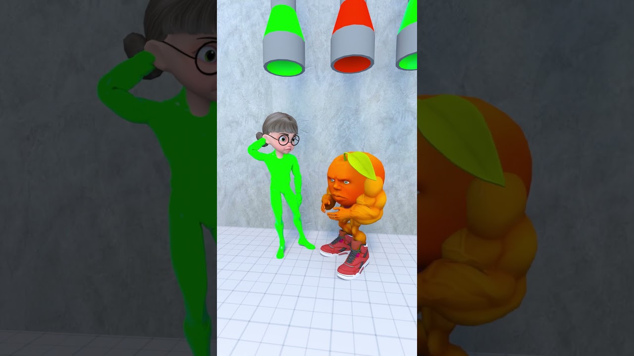 Помогите Тани Спайдер выбрать цвет в игре #scaryteacher3d