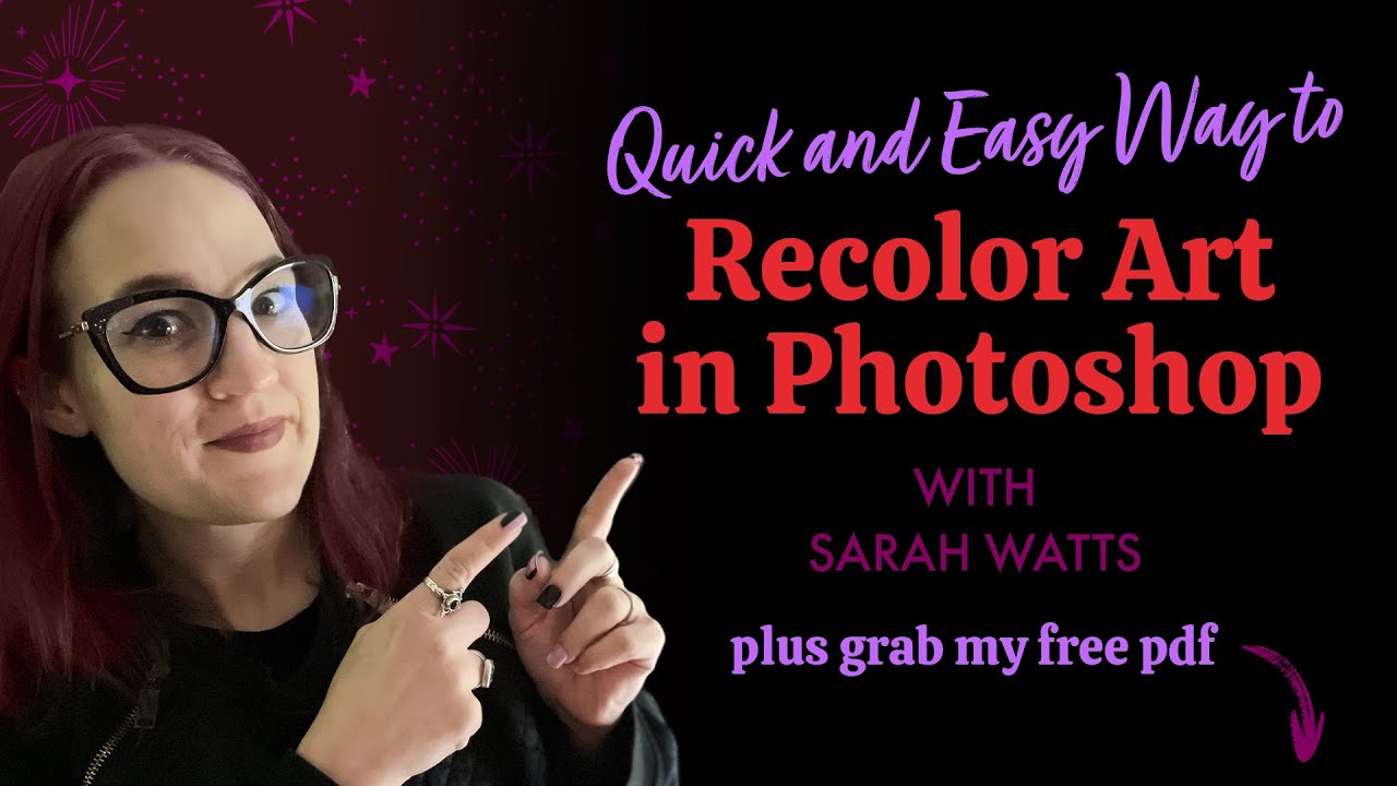 Quick and Easy Way to Recolor Art in Photoshop