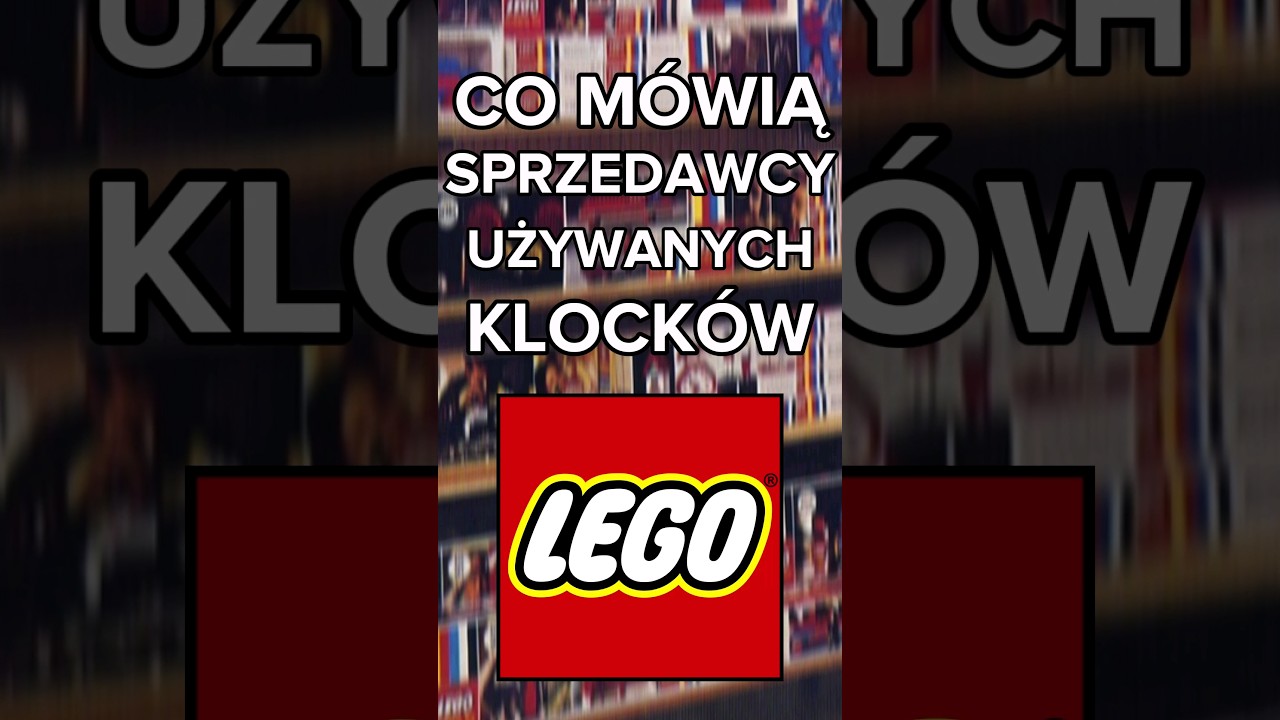 CO M&Oacute;WIĄ SPRZEDAWCY UŻYWANYCH KLOCK&Oacute;W LEGO!? 😆 #lego #parodia