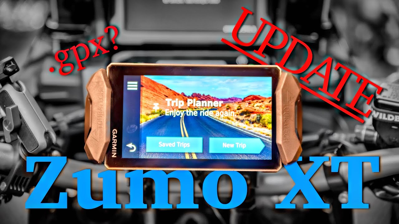 *ОБНОВЛЕНИЕ* САМЫЙ ПРОСТОЙ СПОСОБ ЗАПИСАТЬ МАРШРУТ В Garmin Zumo XT