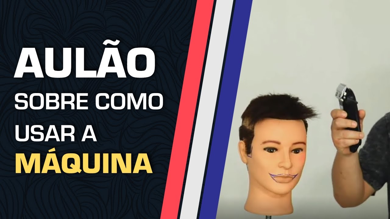 AULA SOBRE COMO USAR A MÁQUINA CORRETAMENTE