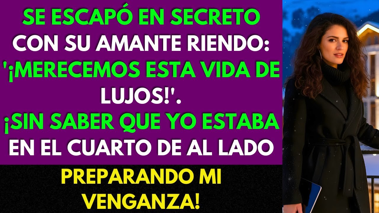 Se Escapó De Viaje Con Su Amante. Al Verme En El Cuarto De Al Lado, Se Congeló