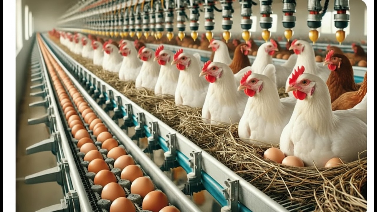 How 3 Million Eggs Are Cleaned & Packed Every Day | Full Factory Tour