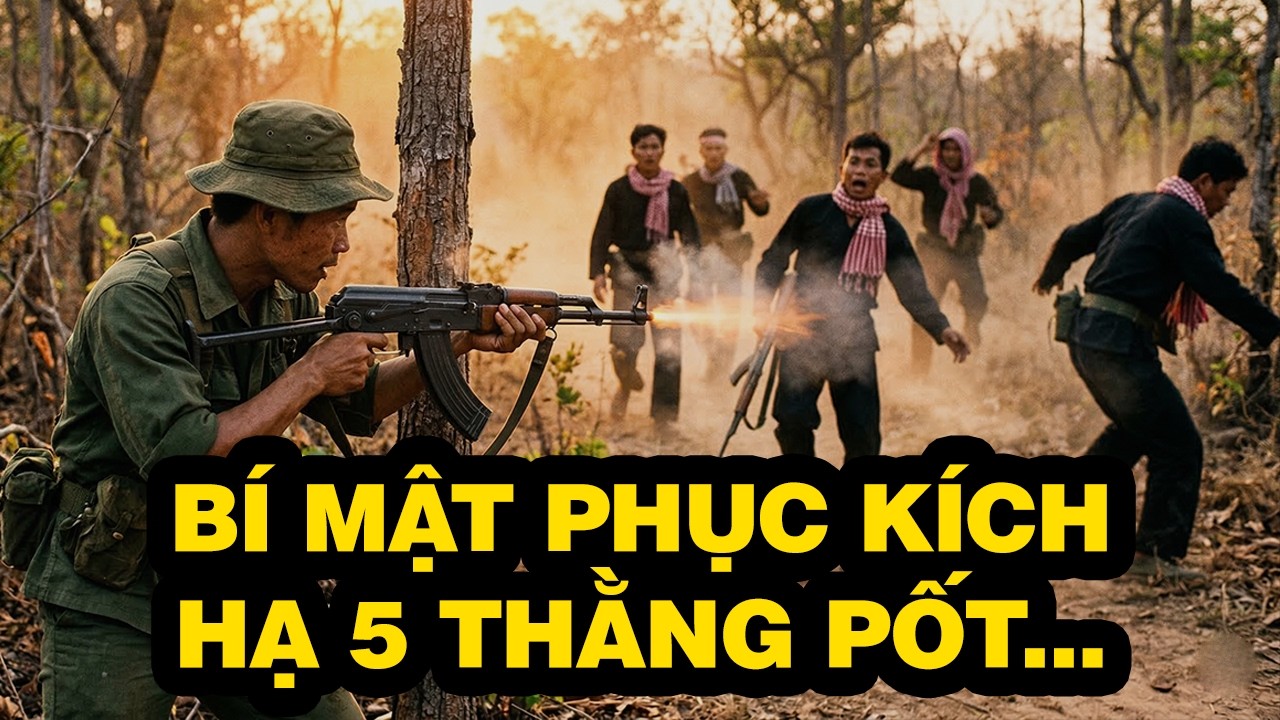 TRẬN PHỤC KÍCH 5 THẰNG POLPOT QUAY LẠI PHUM | CHIẾN TRƯỜNG K
