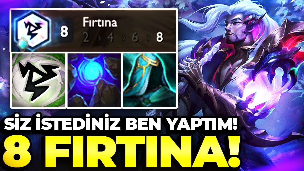 SİZ İSTEDİNİZ BEN YAPTIM! 8 FIRTINA!  | HOLYTHOTH TFT
