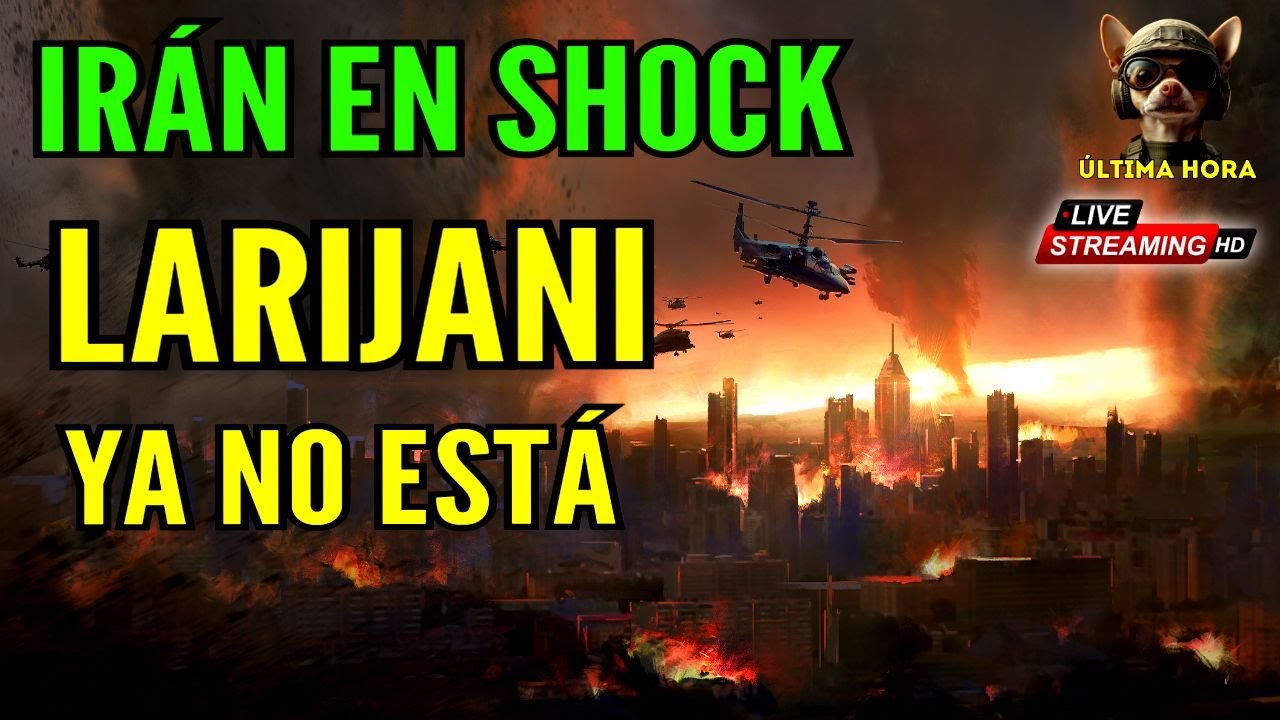 IR&Aacute;N URGENTE LARIJANI YA NO EST&Aacute; &iquest;QUI&Eacute;N GOBERNAR&Aacute; AHORA?