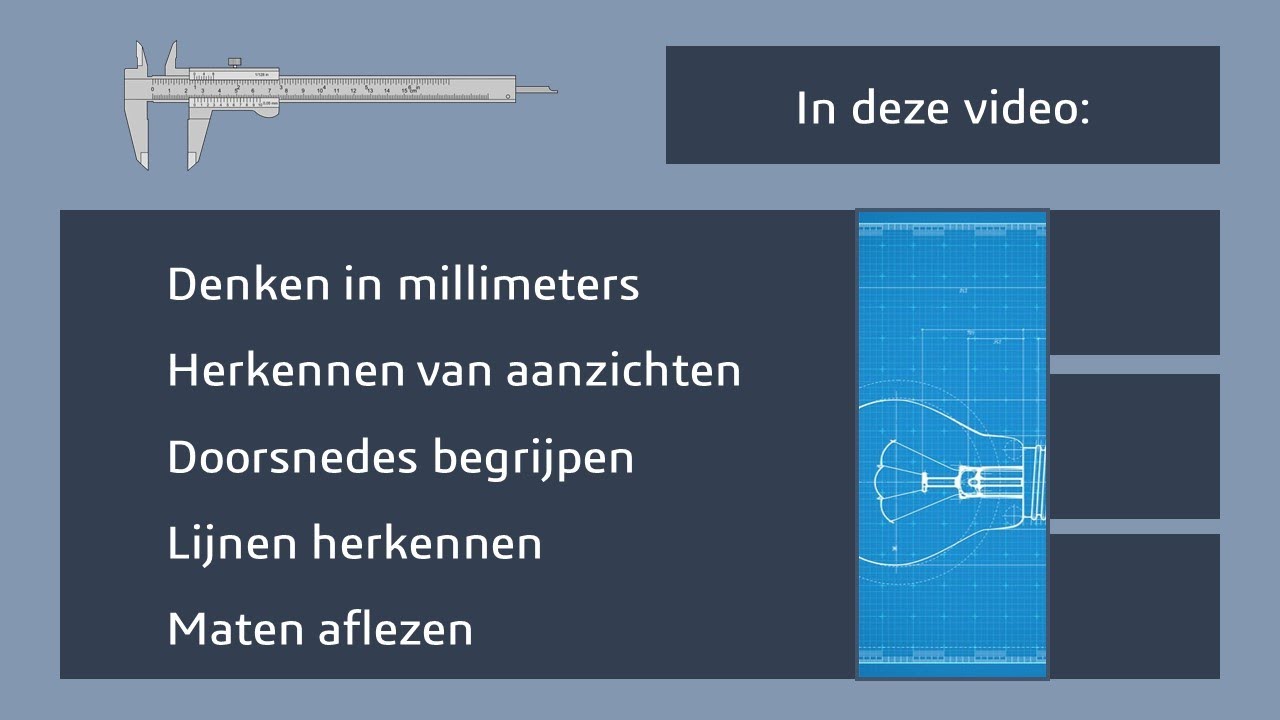 Werktekening lezen VMBO