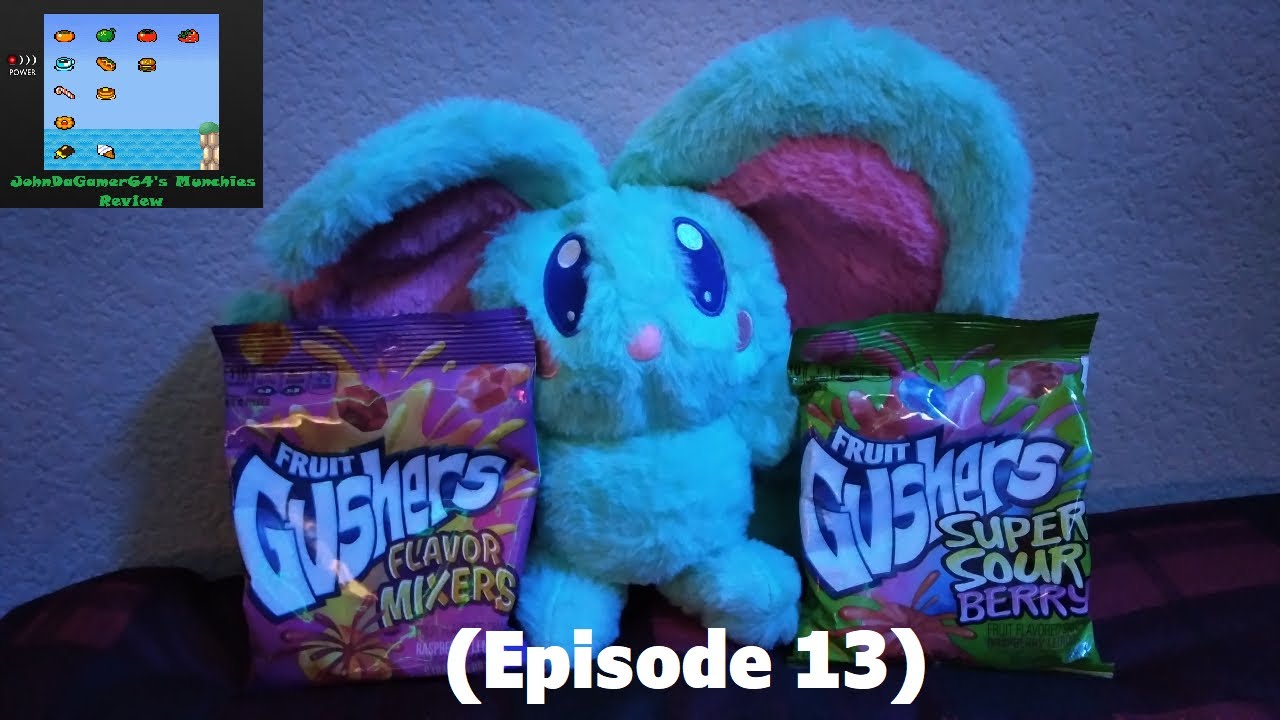 Fruit Gushers Flavor Explosion! Super Sour Berry & Mixers Review
