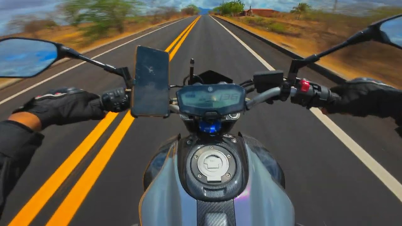 VEM CMG, DE CANINDÉ ATÉ GUARAMIRANGA 🔥😈| YAMAHA MT-07 FIRETONG [4K POV]