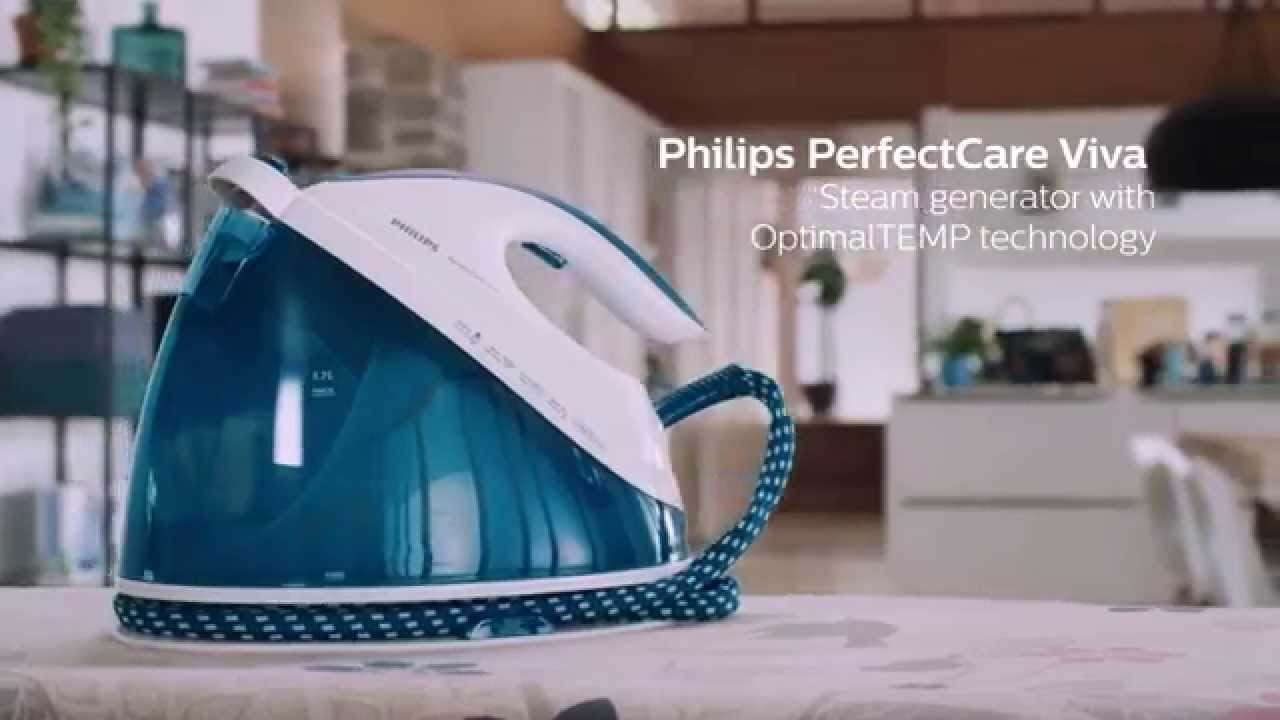 Navrženo pro 2x rychlejší žehlení: systémová žehlička PerfectCare Viva