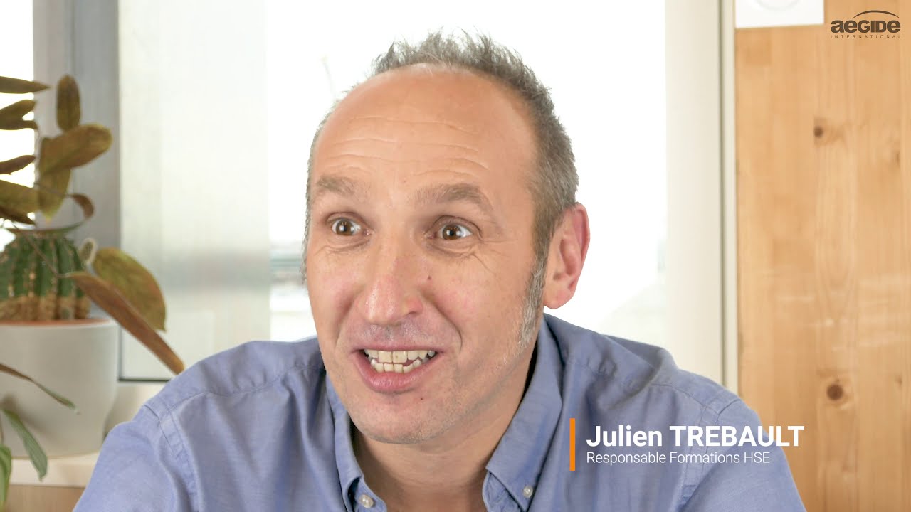 Interview de Julien TREBAULT - Responsable formation chez Aegide International