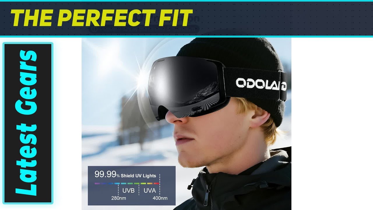 Odoland Photochromic Ski Goggles: Amazing Adaptive Vision for the Slopes!