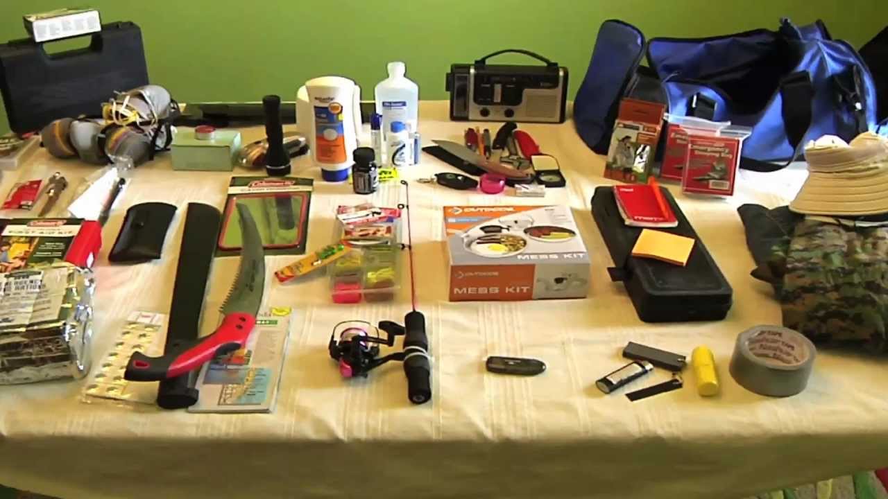 My Bug-out Bag - Run for the Hills and Survive!